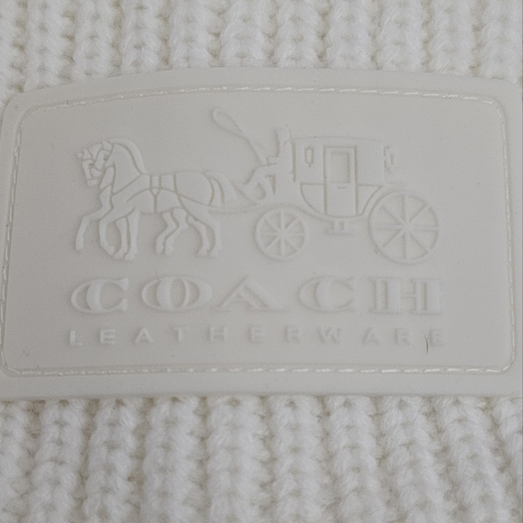 Coach logo headband NWT